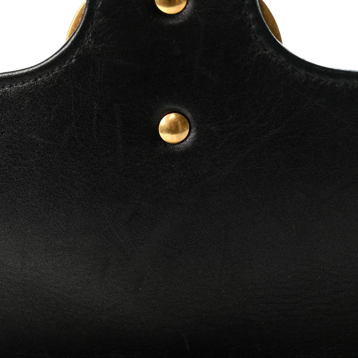 Calfskin Matelasse Pearly GG Marmont Chain Belt Bag Black