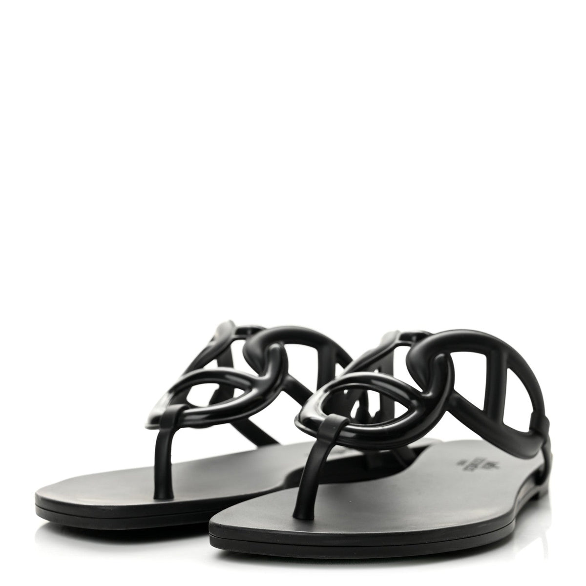 Rubber Womens Egerie Sandals 36 Black