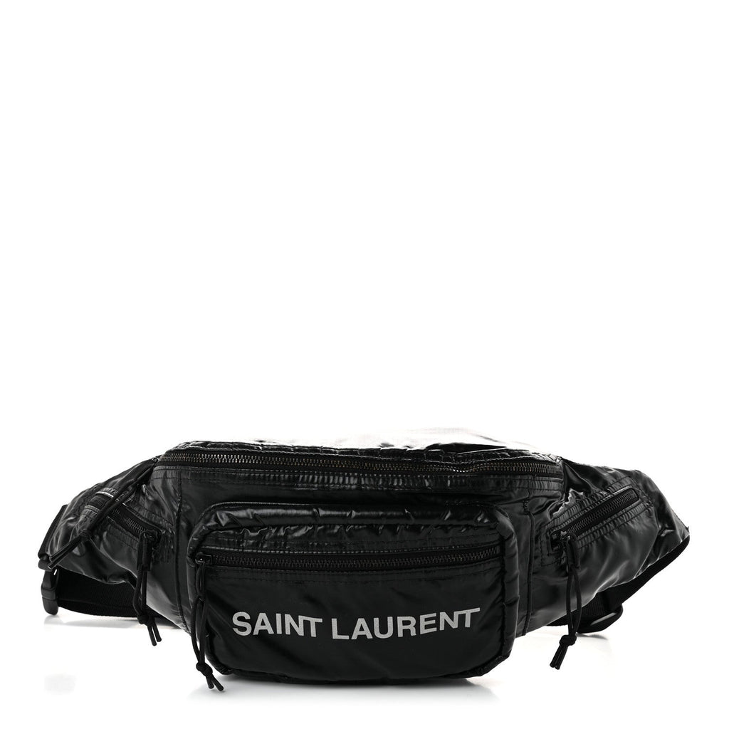 Nylon Logo Nuxx Body Belt Bag Black