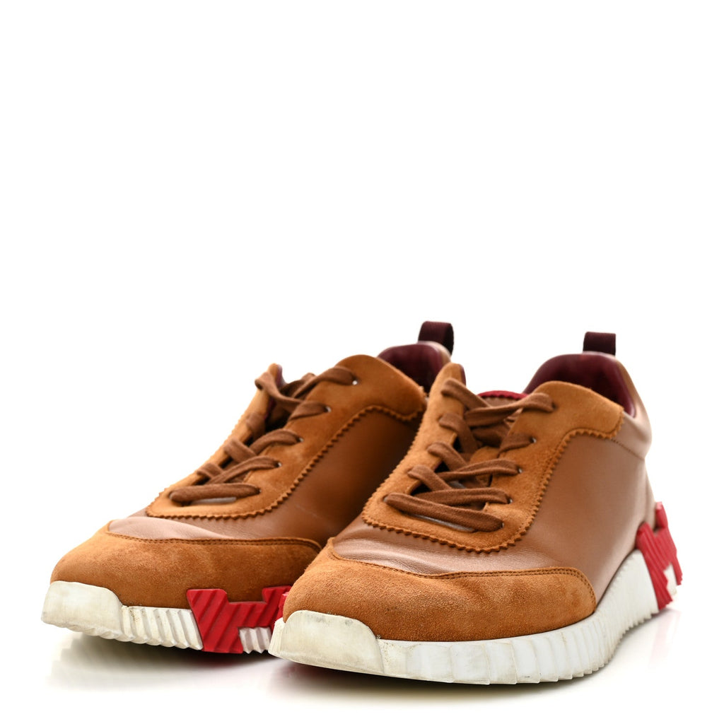 Sport Goatskin Suede Goatskin Mens Bouncing Sneakers 41 Naturel Multicolor