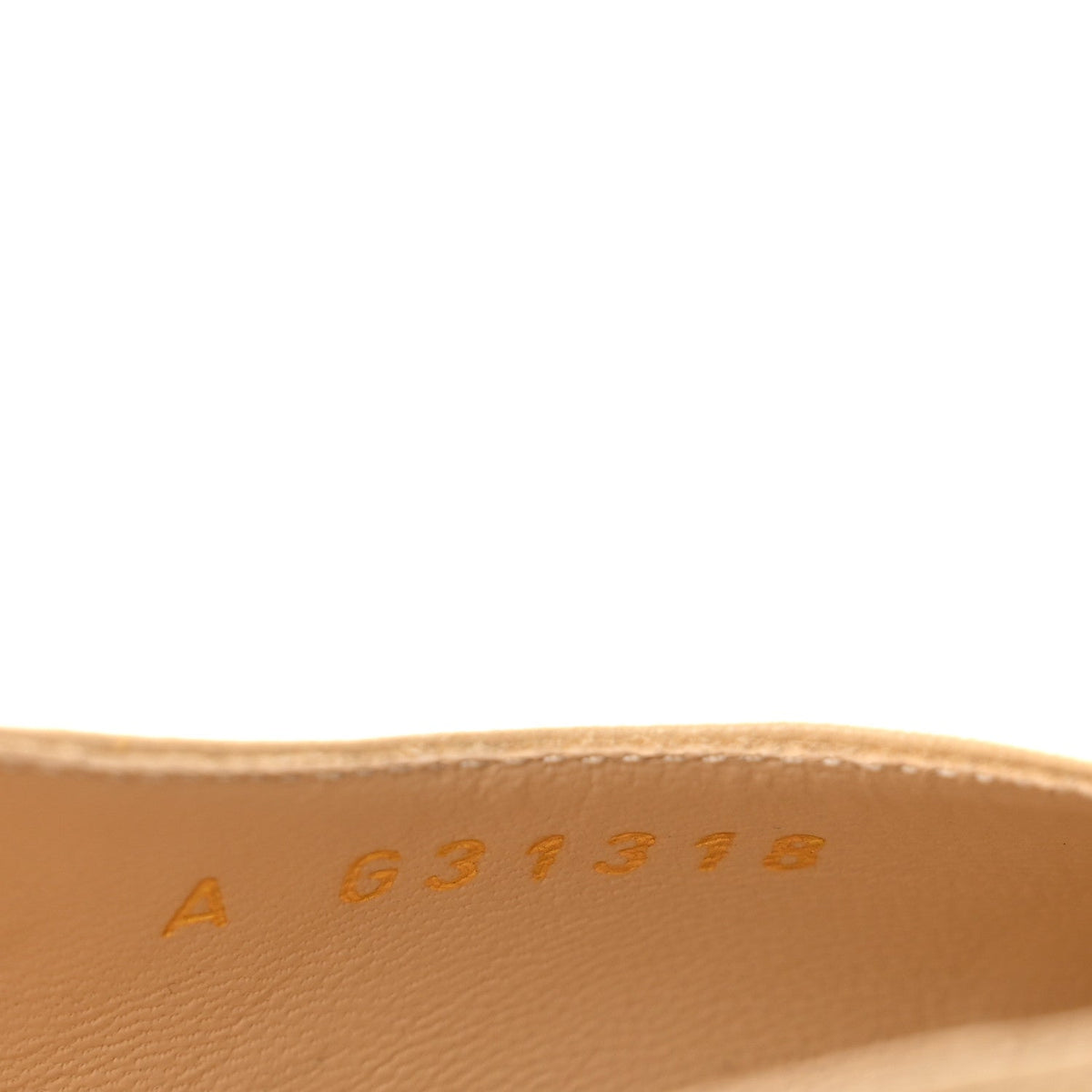 Goatskin Grosgrain Cap Toe CC Slingback Pumps 39 Beige Black