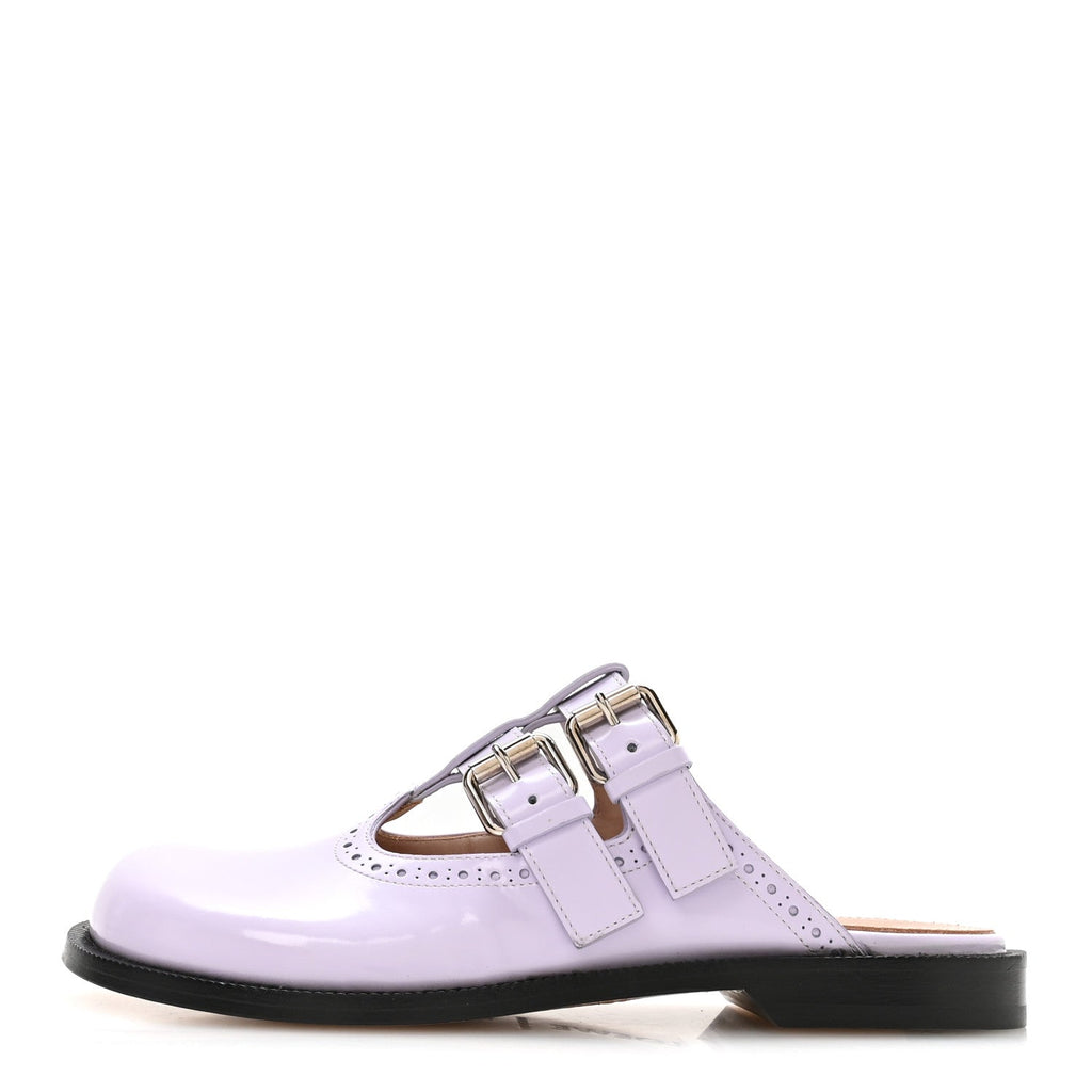 Calfskin Campo Mary Jane Mule 37 Lilac