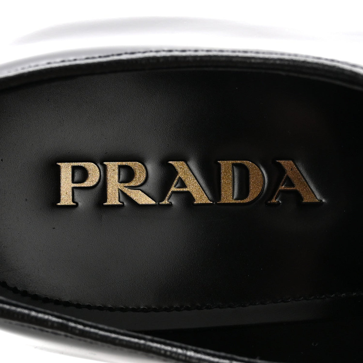 Spazzolato Mens Derby Loafers 7.5 Black