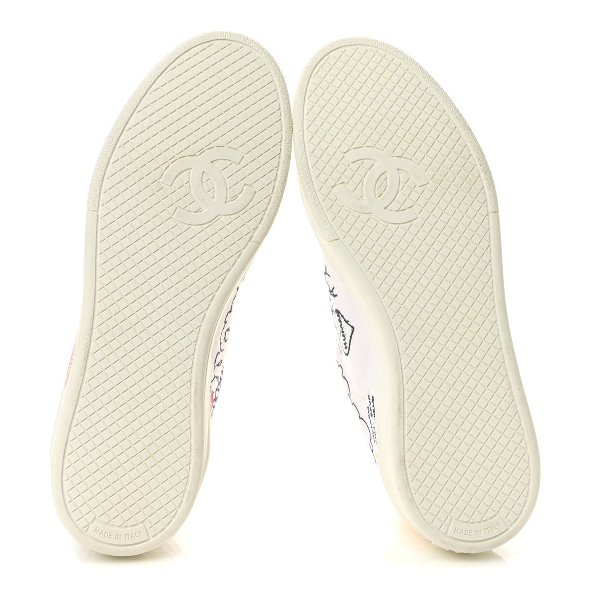 x Pharrell Williams Canvas Womens Sneakers 35.5 White Multicolor