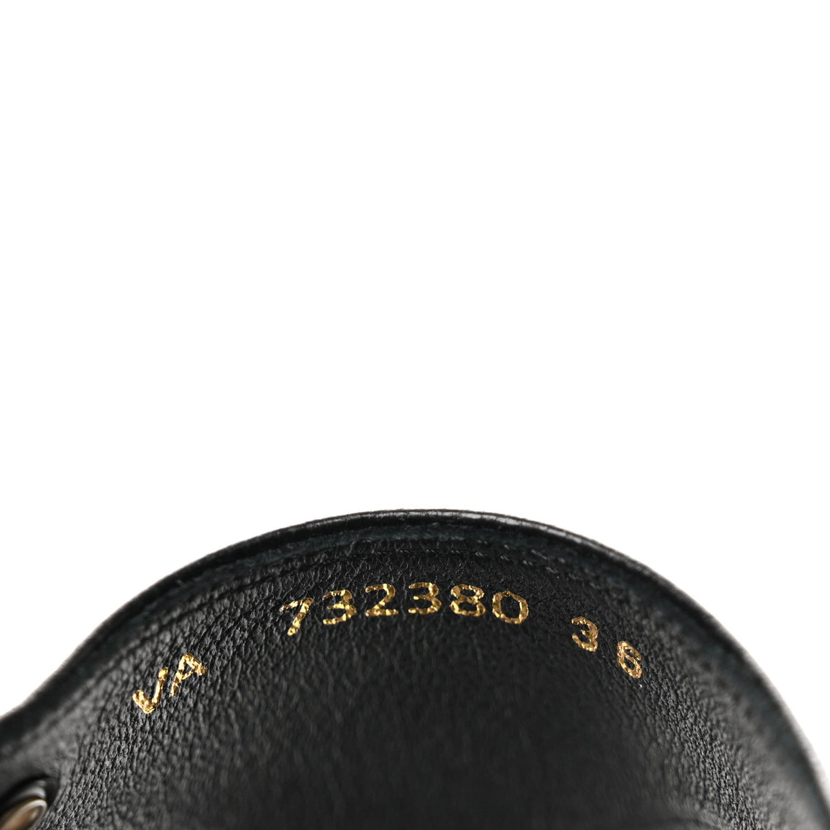 Calfskin Incrociato Denver Monogram Sandals 36 Black