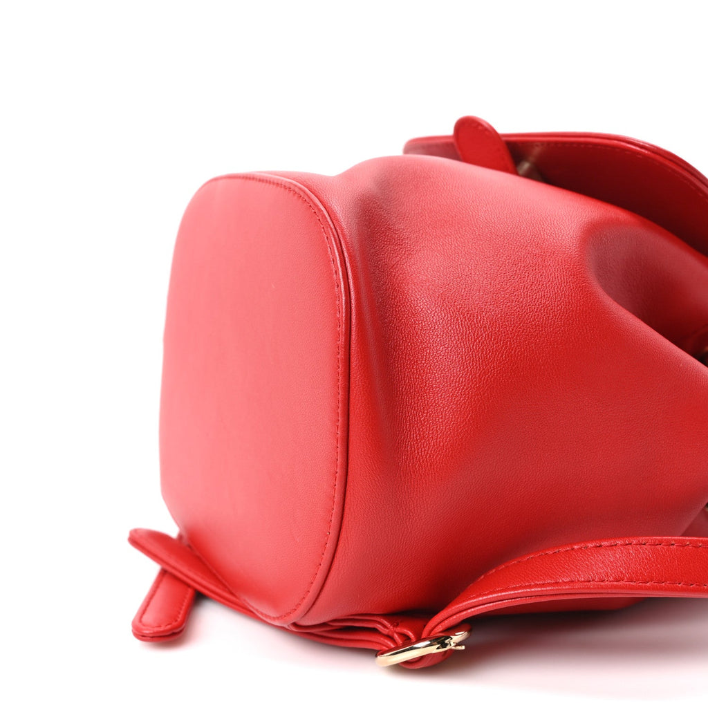 Lambskin CC Mania Backpack Red
