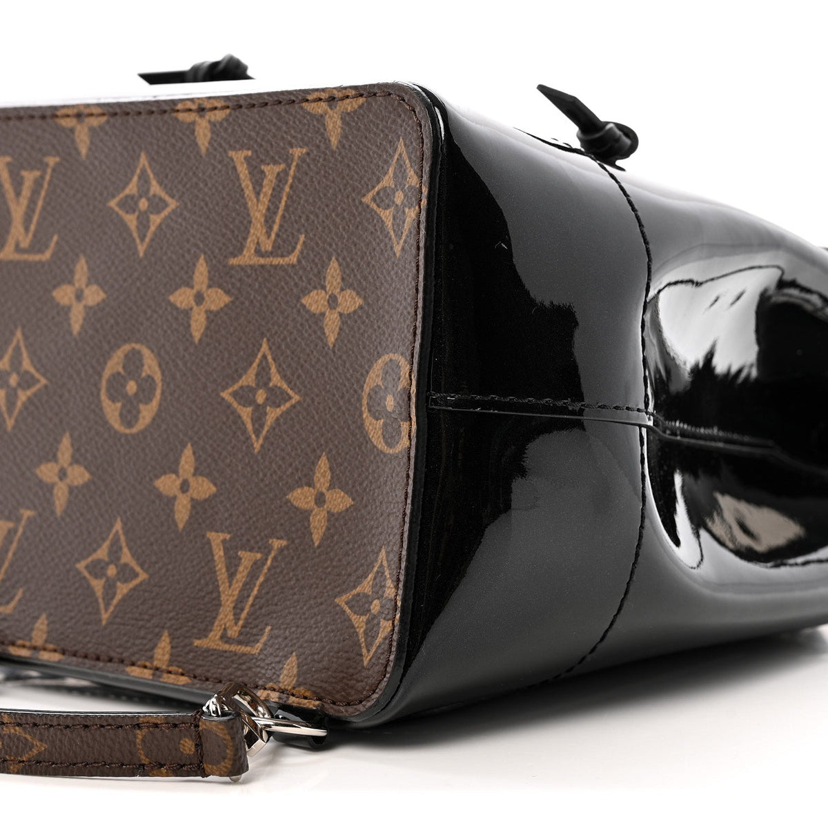 Patent Monogram Hot Springs Backpack Black