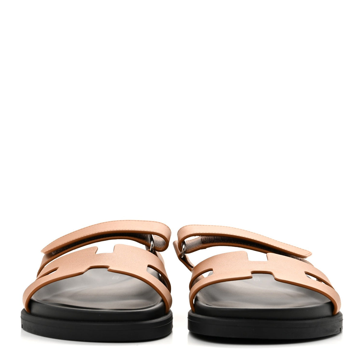 Calfskin Womens Chypre Sandals 39 Naturel