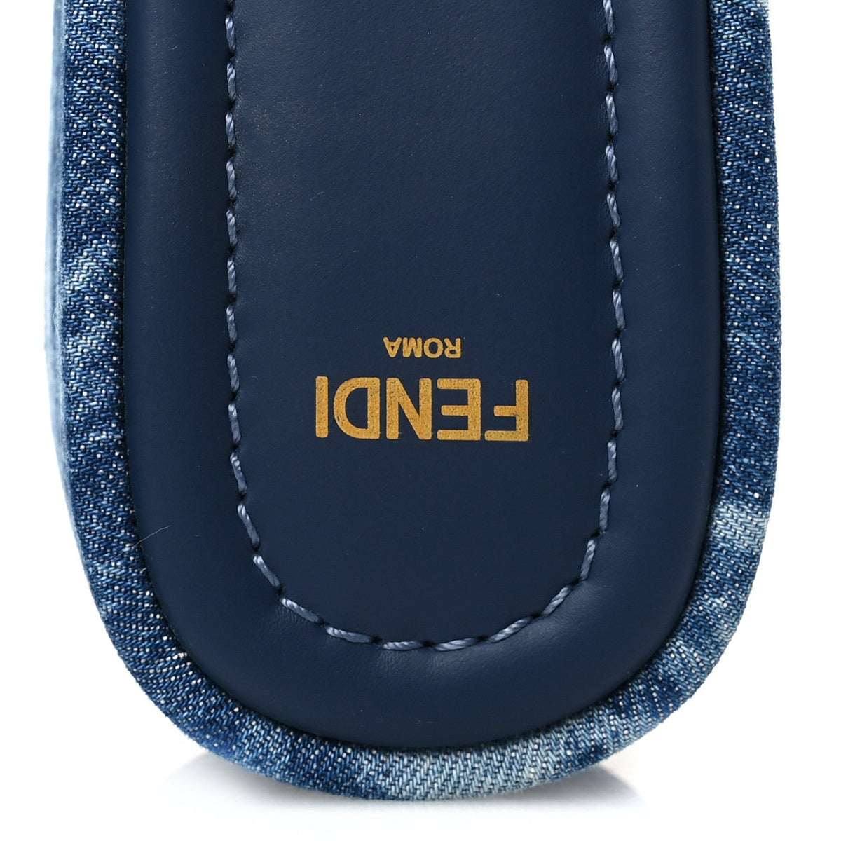 Denim Sea Garden Logo Sunshine Flatform Slide Sandals 37 Blue Medium Dark Blue