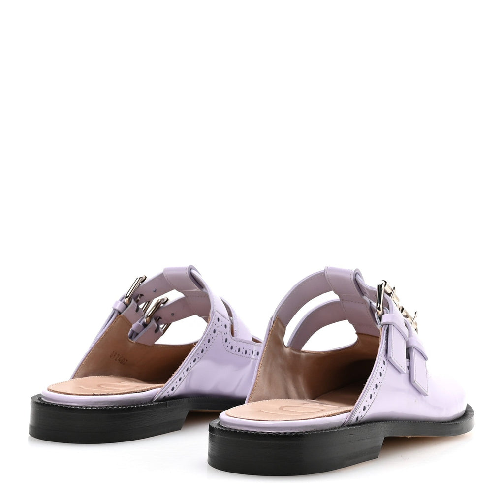 Calfskin Campo Mary Jane Mule 37 Lilac