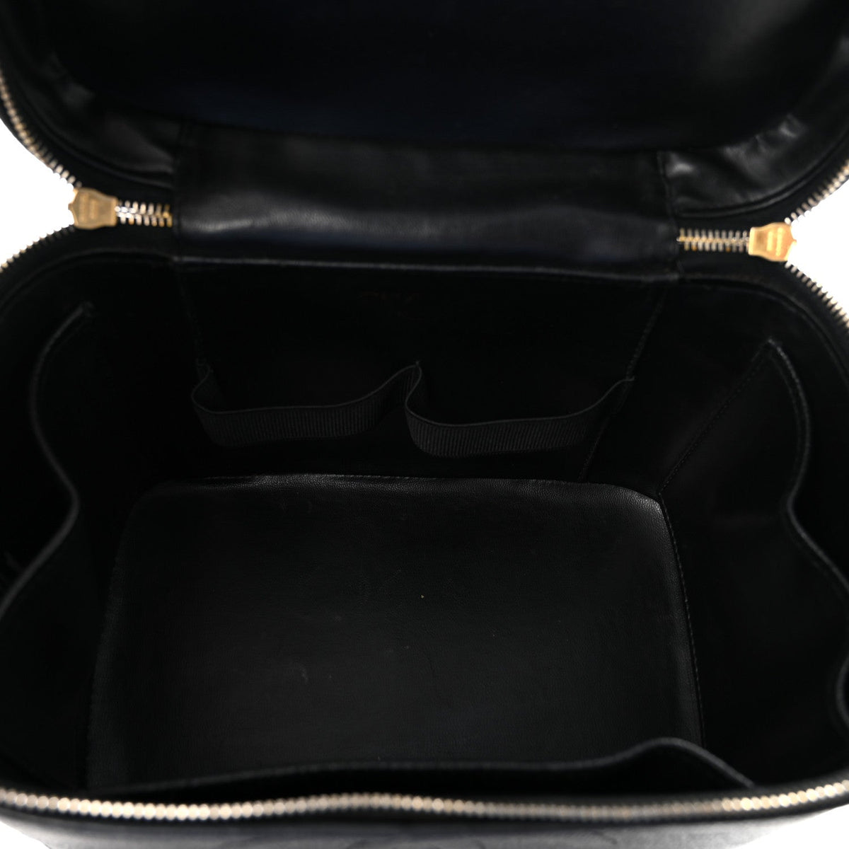Caviar CC Vanity Train Case Black