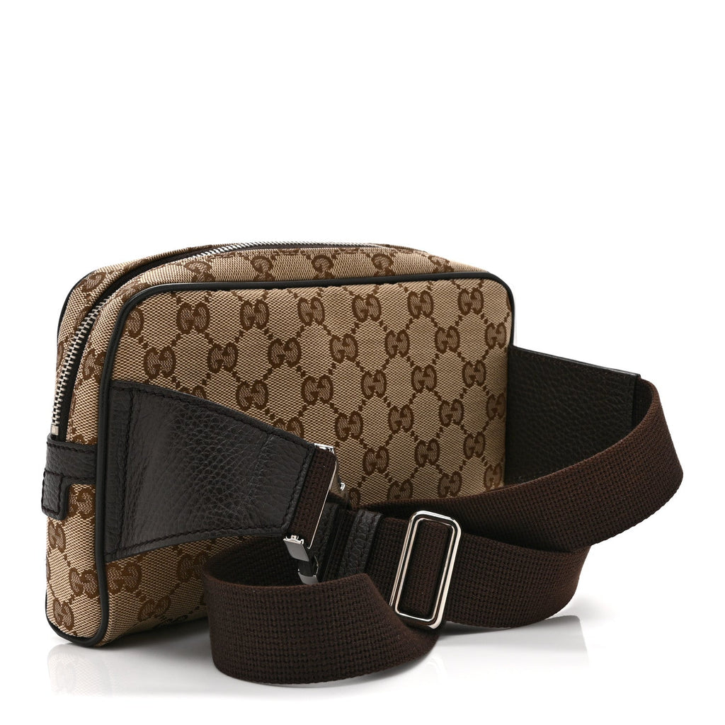 Monogram Belt Bag Dark Brown