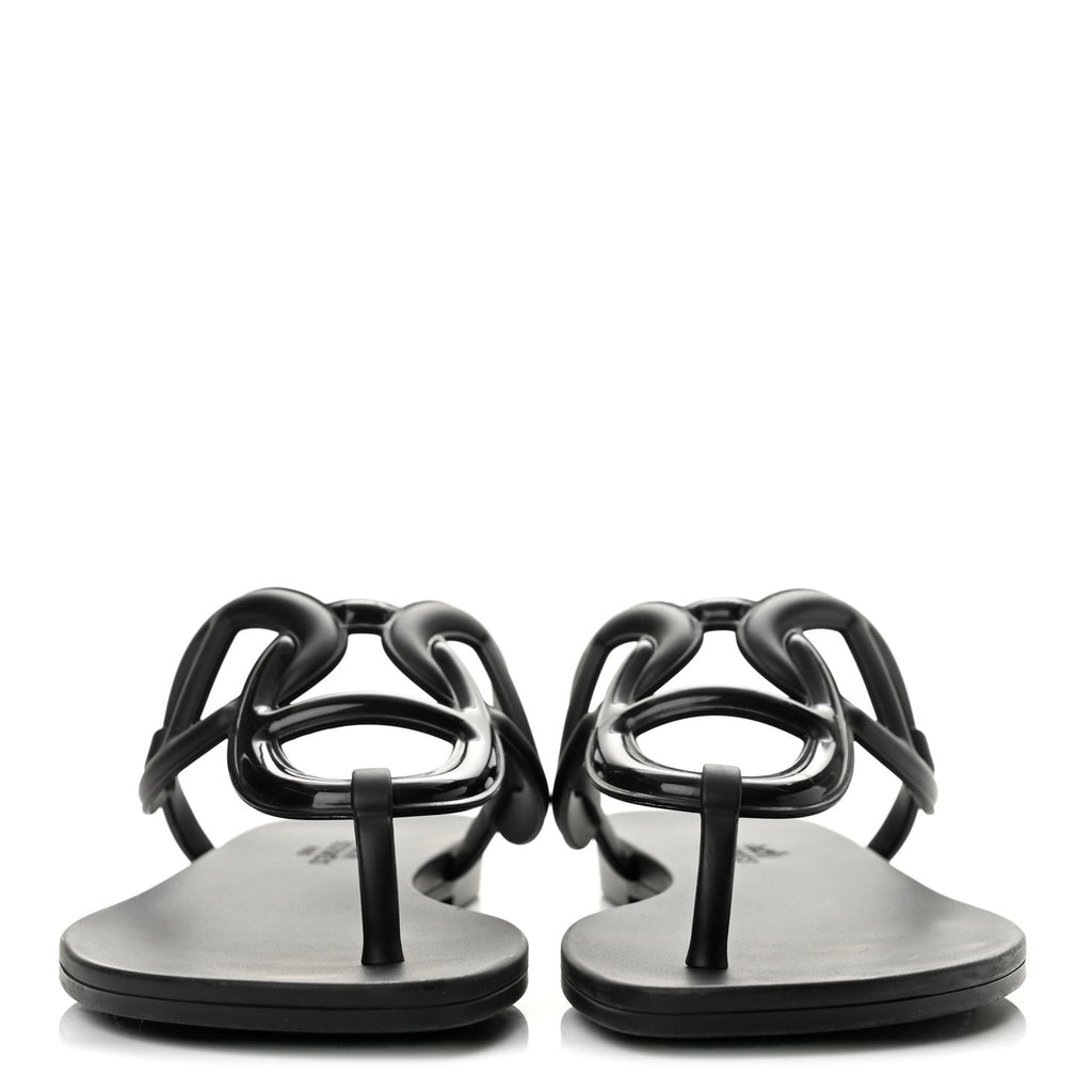 Rubber Womens Egerie Sandals 36 Black