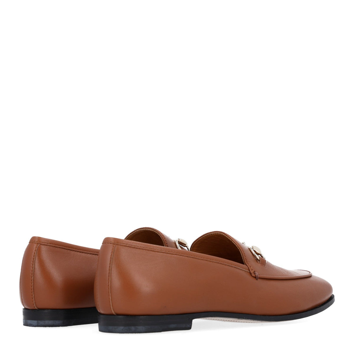 Calfskin Womens Jordaan Loafers 38.5 Sweet Chestnut