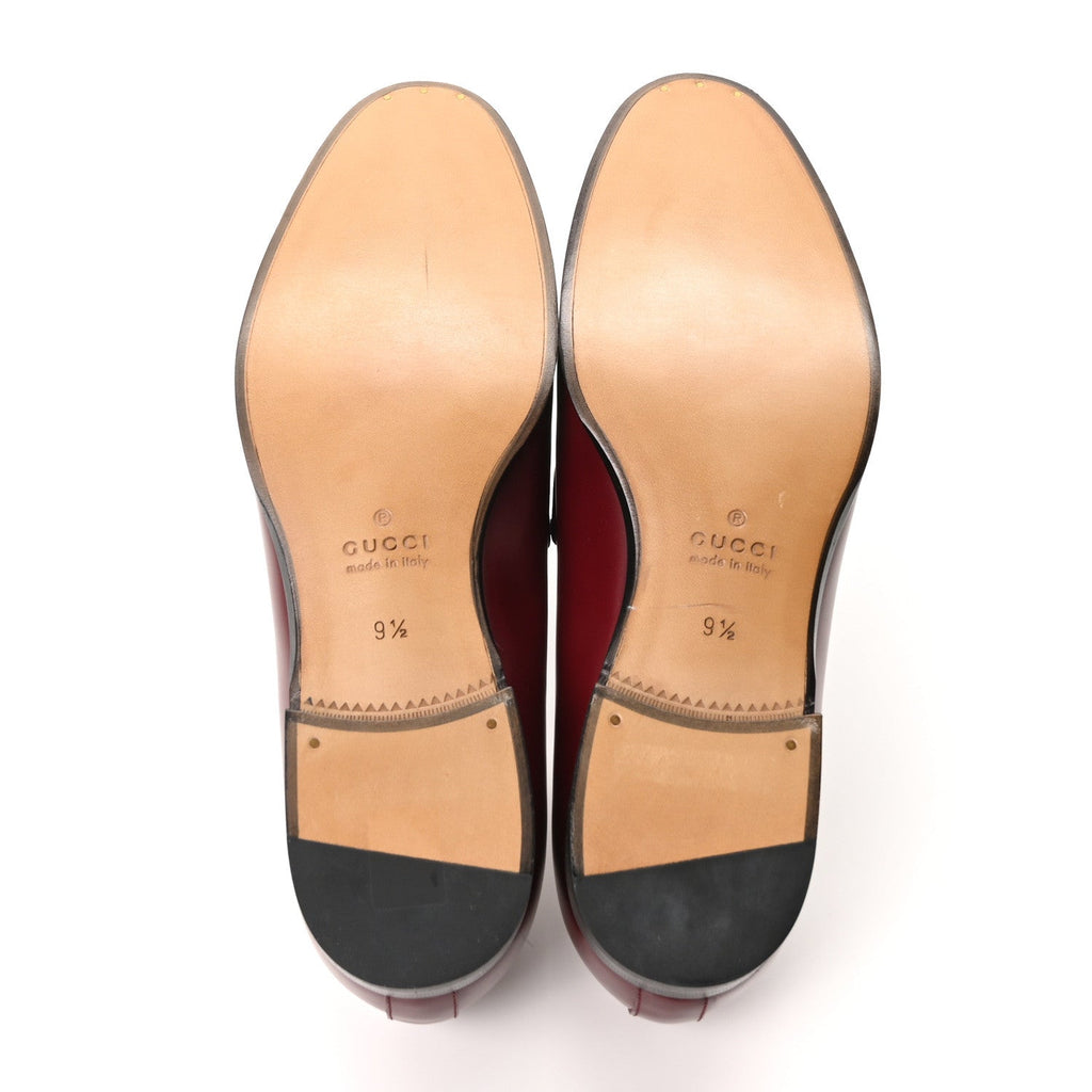 Betis Glamour Calfskin Mens Jordaan Loafers 9.5 Rosso Ancora