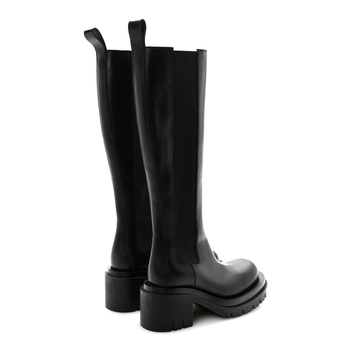 Calfskin The Lug Chelsea 30/70mm Tall Boots 36.5 Black