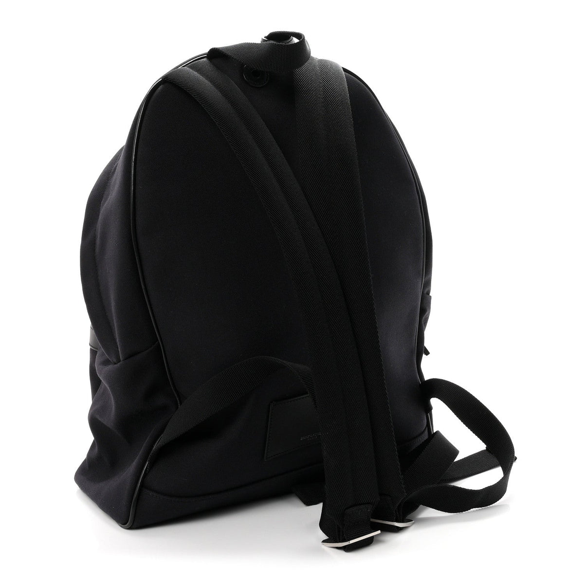 Canvas Logo City Backpack Black