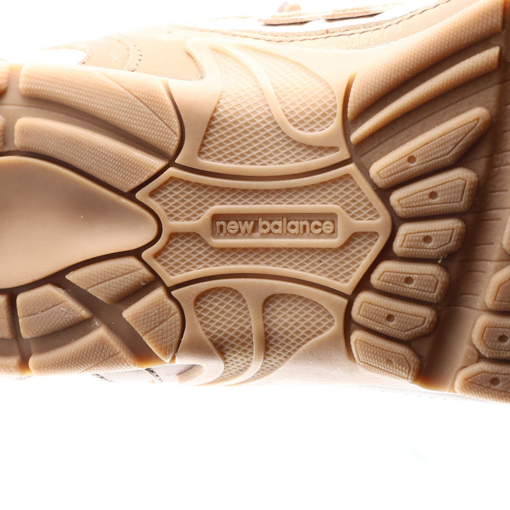 X NEW BALANCE Calfskin 530 SL Sneakers 37 Cinnamon Travertine Gray