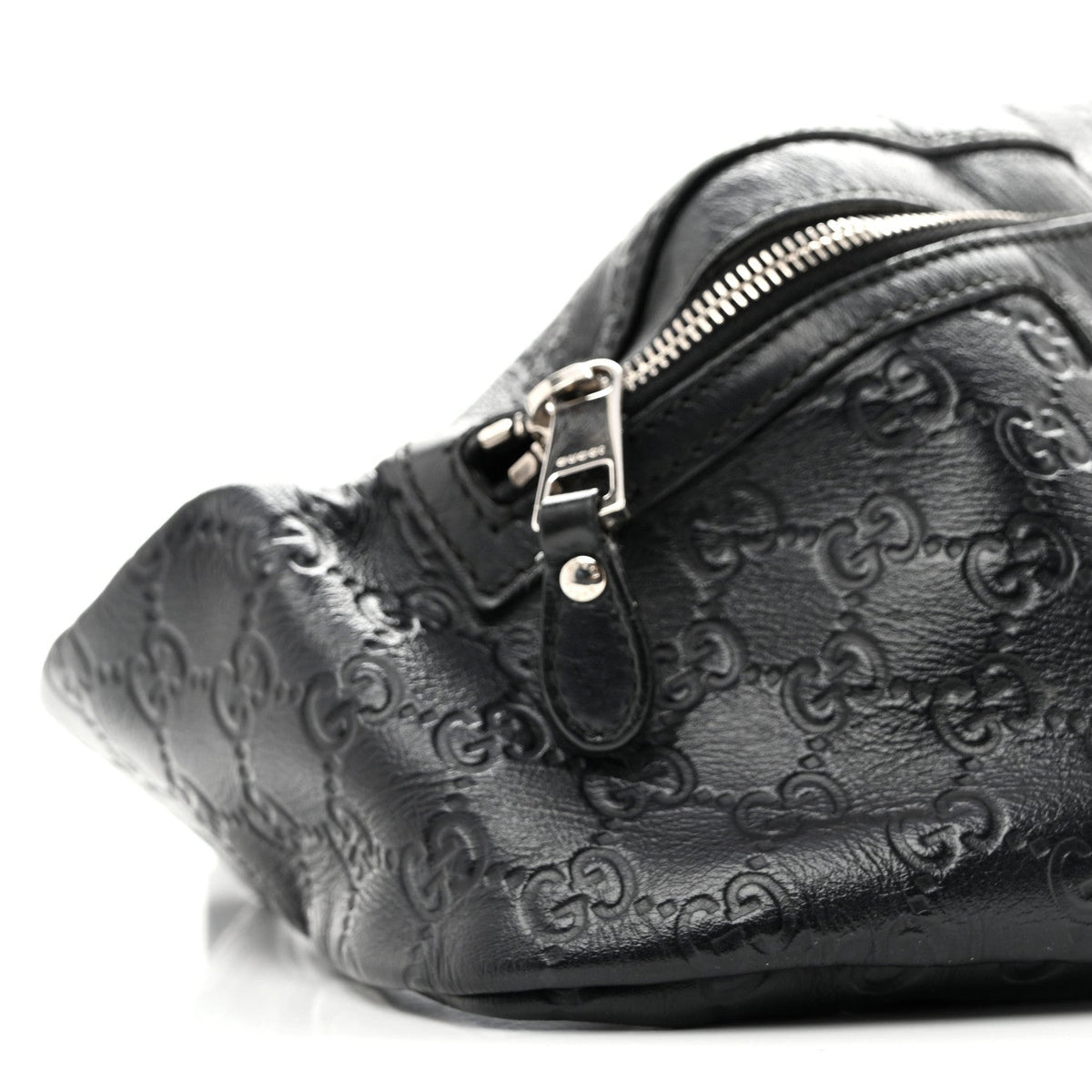 Guccissima Web Belt Bag Black