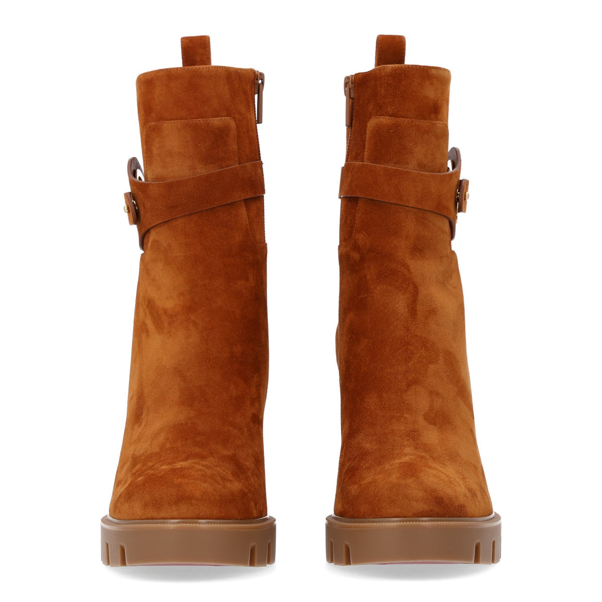 Veau Velours Dianouchette Lug Chelsea 100 Boots 40.5 Toscan