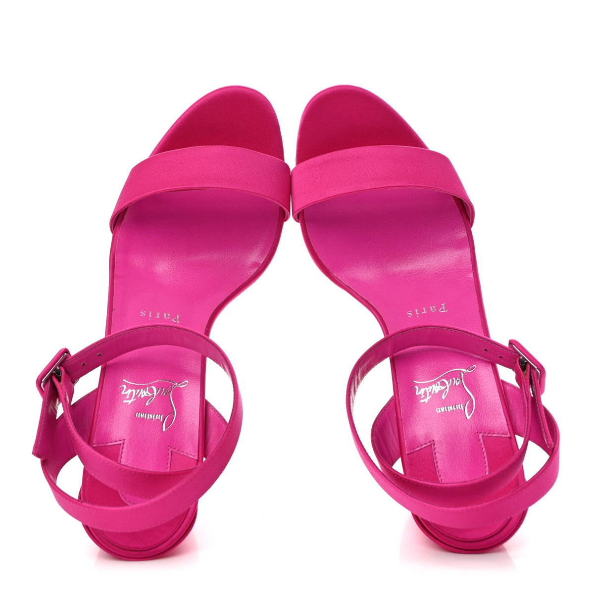 Satin Miss Sabina 85 Sandals 39 Holly Pink