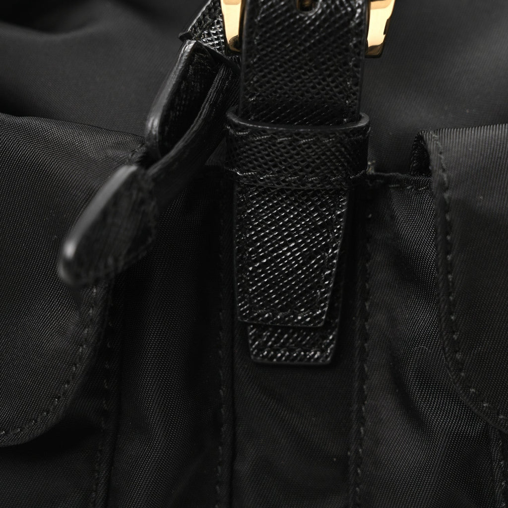 Re-Nylon Saffiano Re-Edition 1978 Small Backpack Black