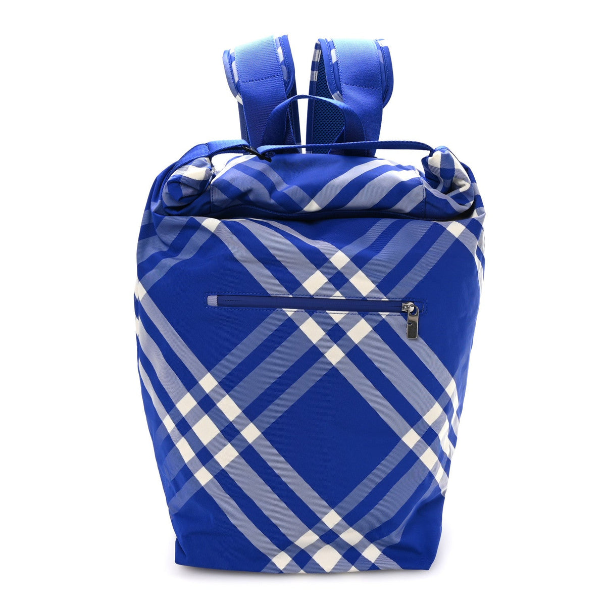 Nylon Nova Check Roll Backpack Knight