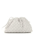 Nappa Intrecciato The Mini Pouch Chalk