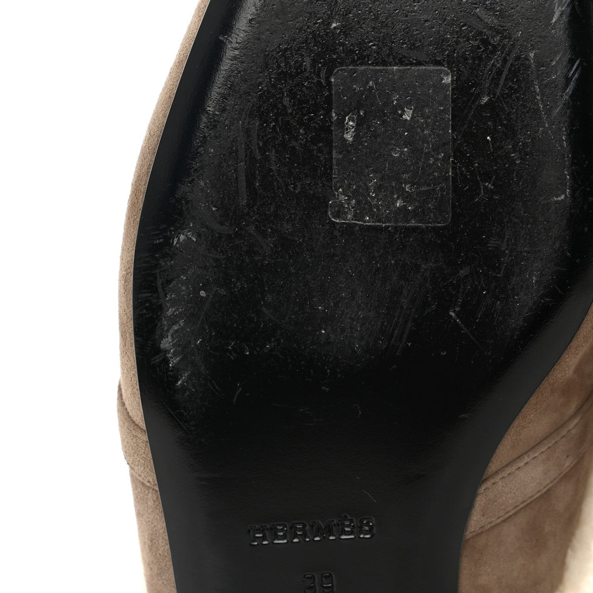 Suede Goatskin Shearling Womens Oz Mules 39 Etoupe Ecru