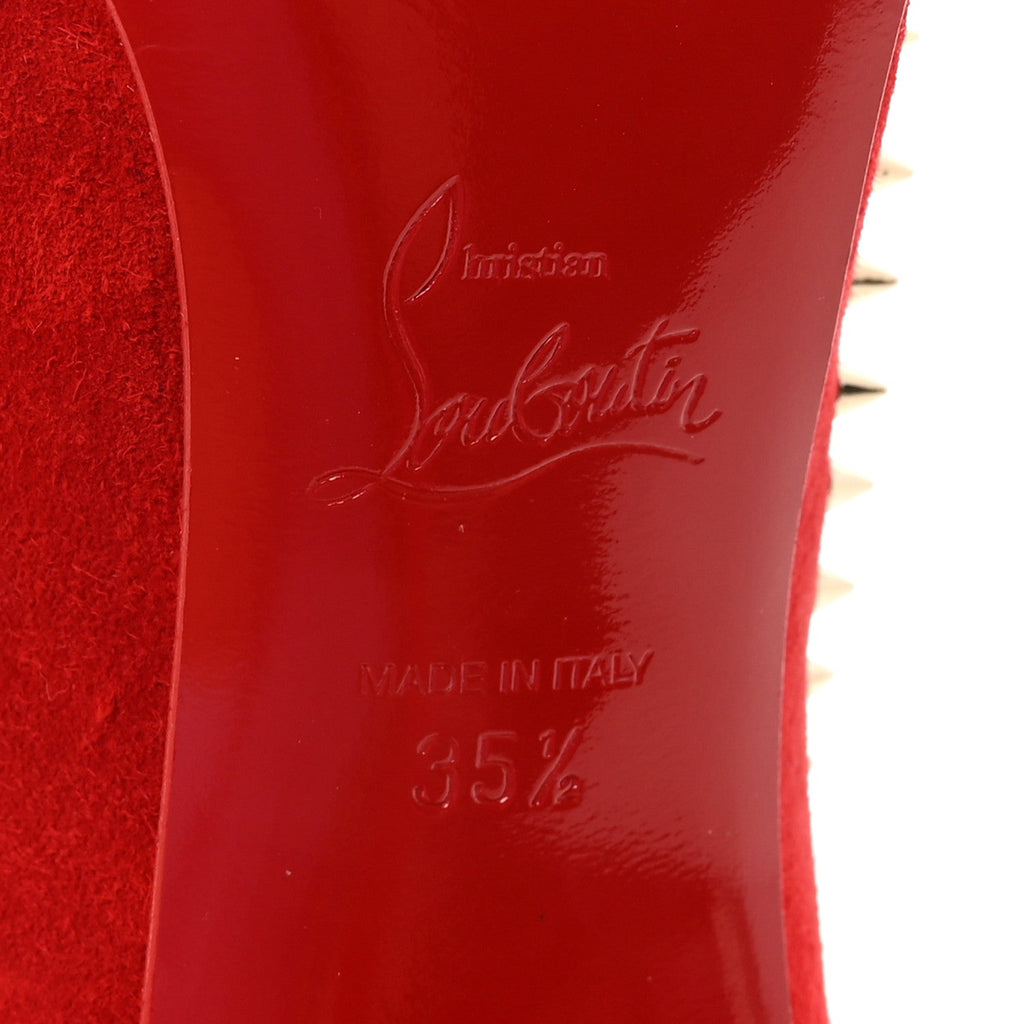 Veau Velours Anjalina 85 Pumps 35.5 Loubi