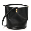 Smooth Calfskin Bucket 16 Bag Black
