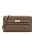 Epsom Kelly Wallet To Go Etoupe