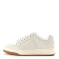 Calfskin Perforated Womens Sneakers 38.5 White