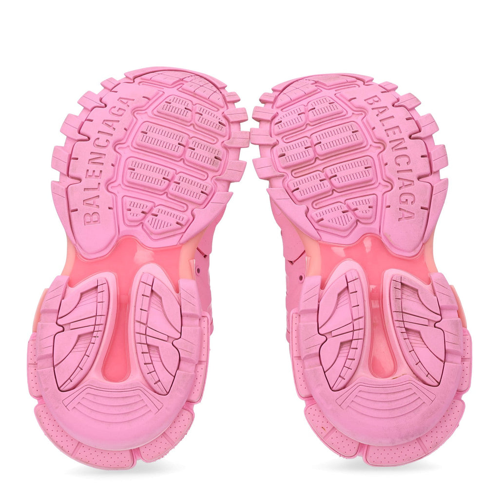 Mesh Nylon Womens Track Sneakers 40 Pink