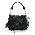 Agneau Arena Classic Hardware Small Le City Bucket Bag Black
