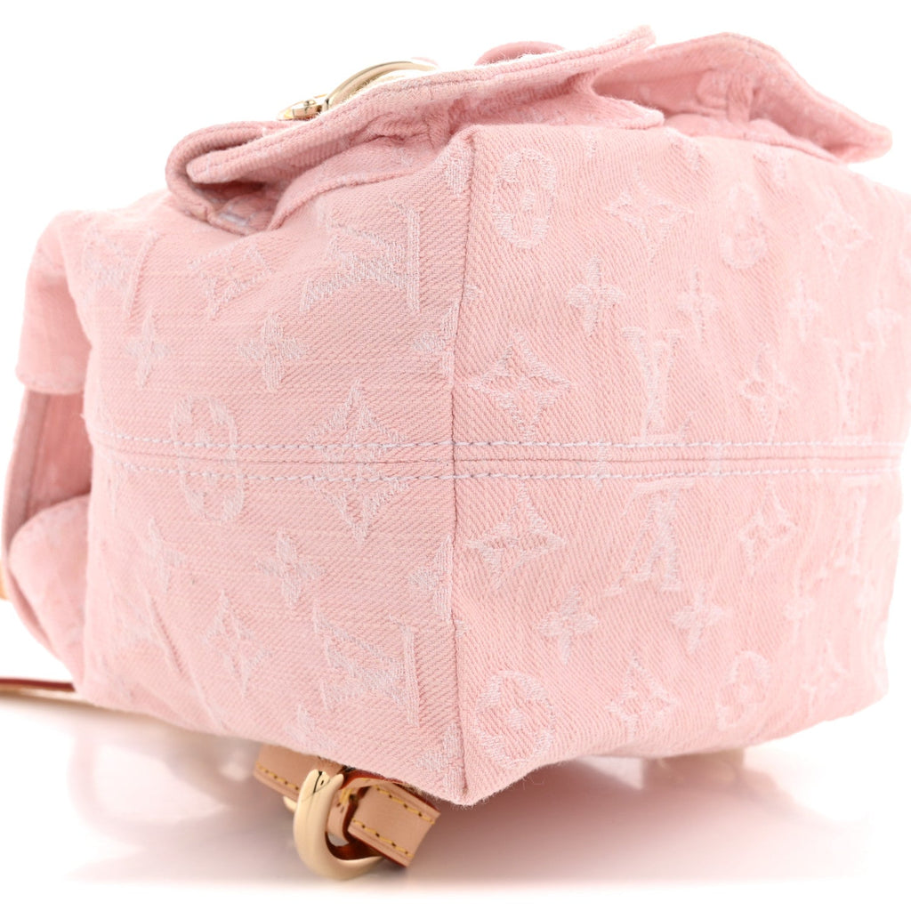 Denim Venice Backpack Washed Pink