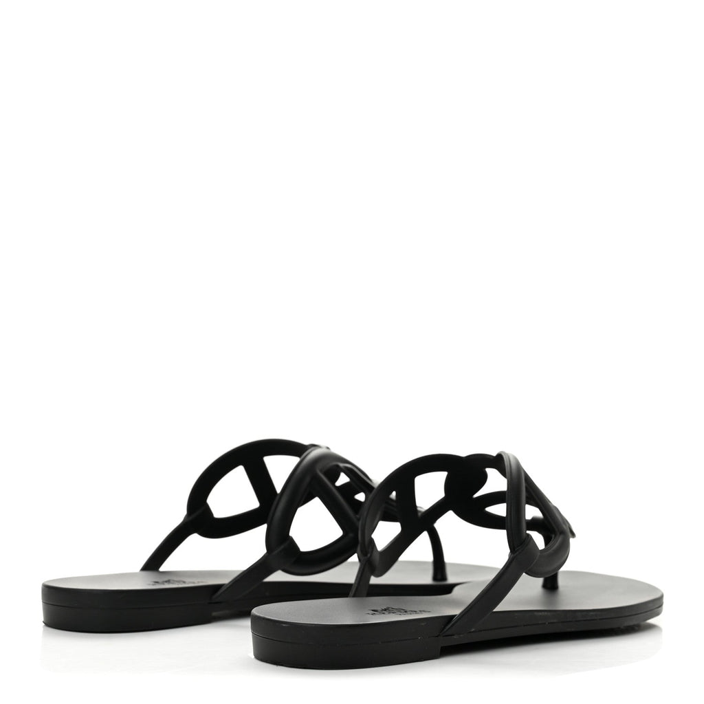 Rubber Womens Egerie Sandals 36 Black