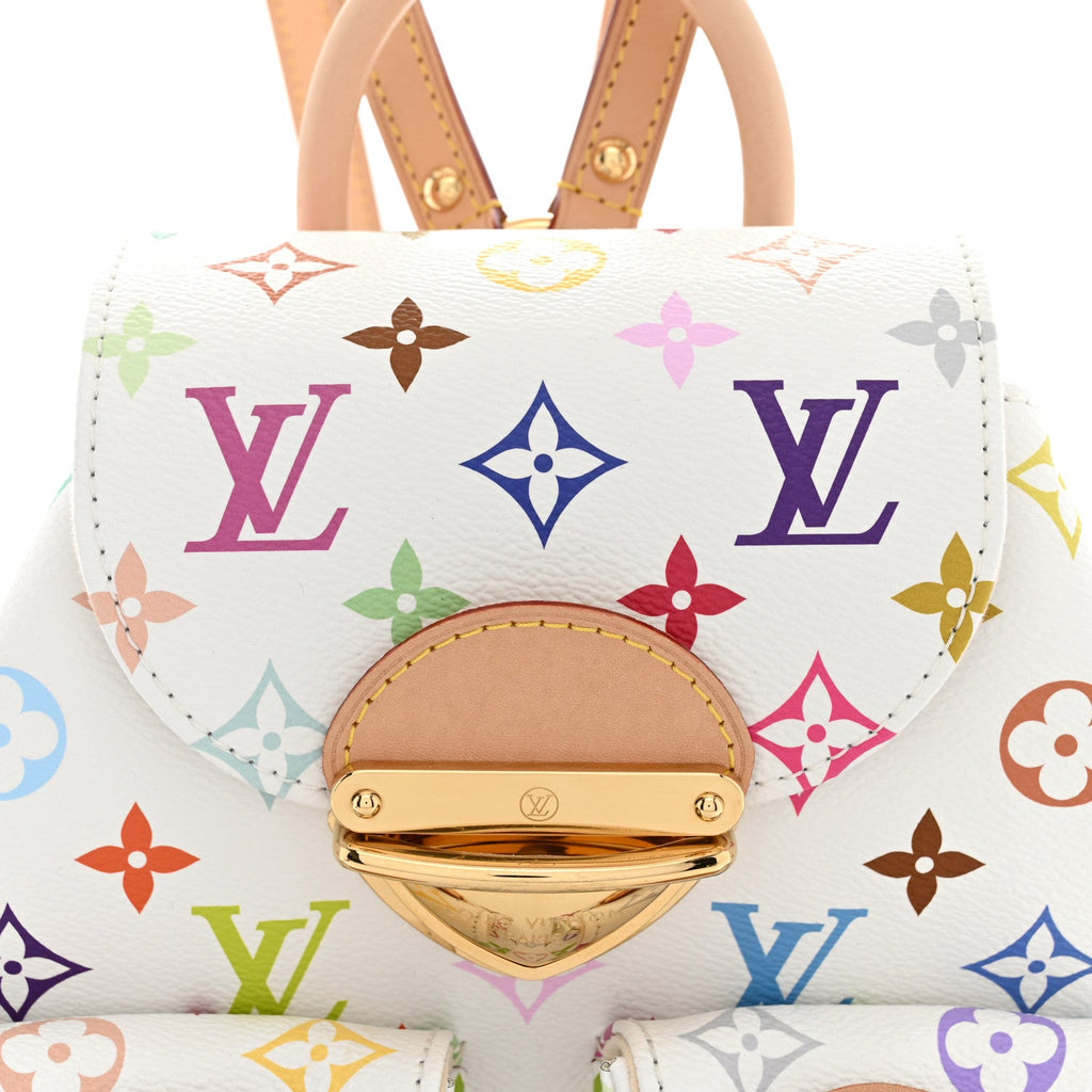 LV X TM Monogram Multicolor Venice Backpack White