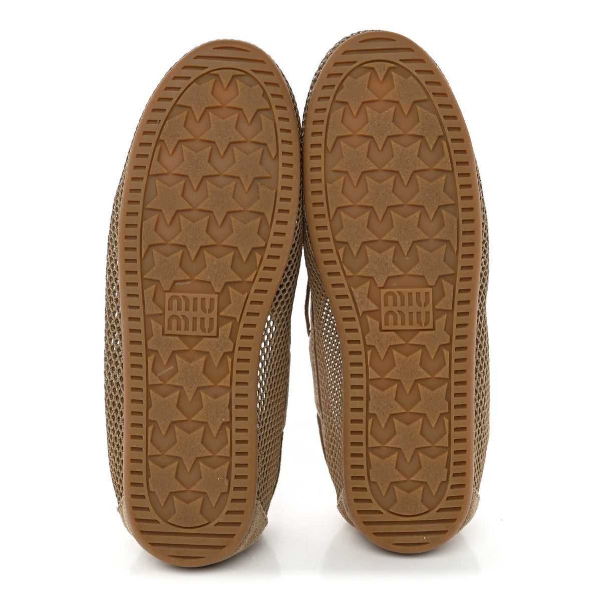 Mesh Suede Deck Loafers 38 Desert Beige