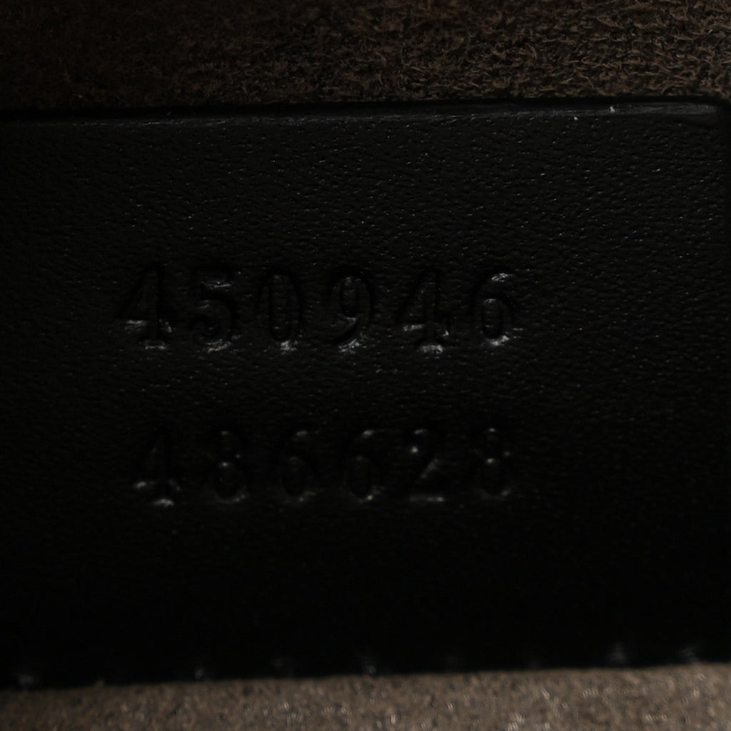 GG Supreme Monogram Belt Bag Black