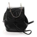 Lambskin CC Mania Backpack Black