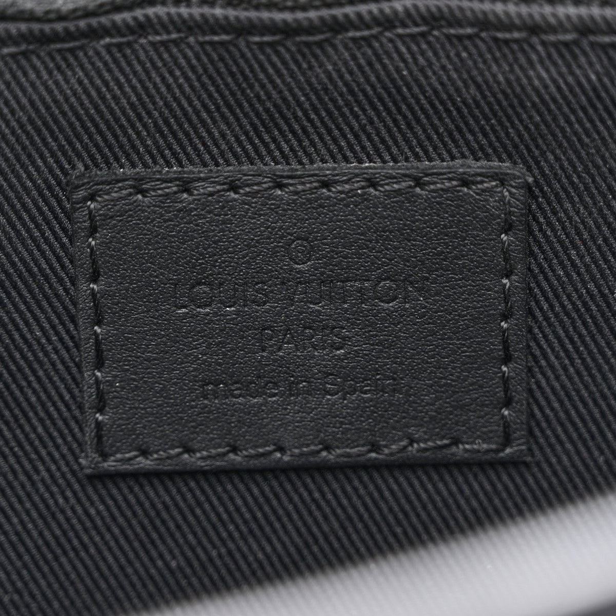 Taurillon Monogram S Lock Sling Bag Black