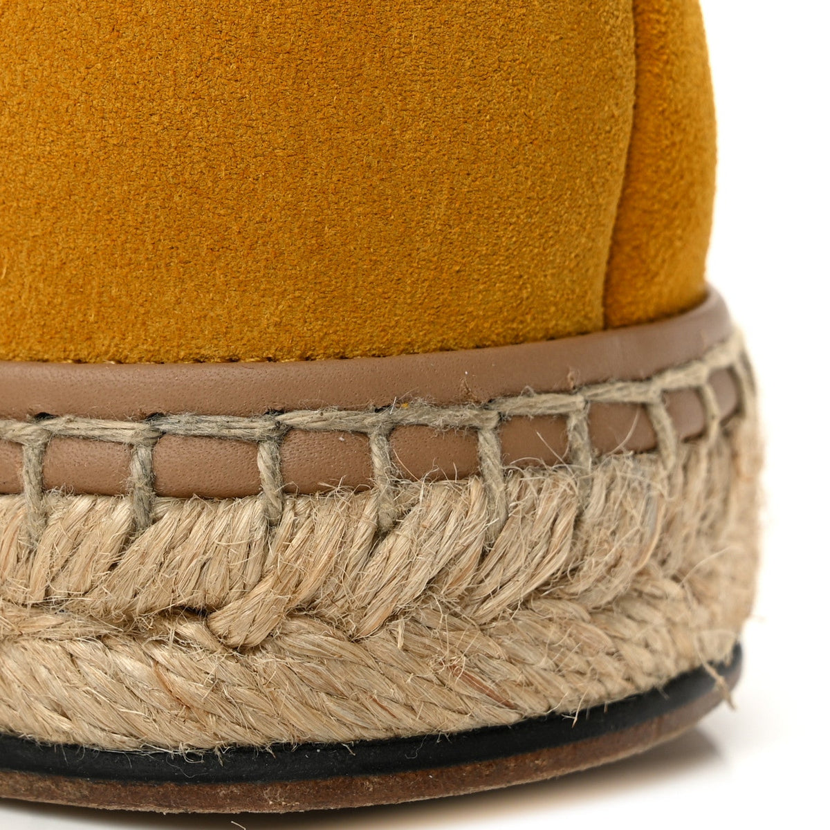 Canvas Suede Zucca FF Pequin Mens Espadrilles 10 Maya Black