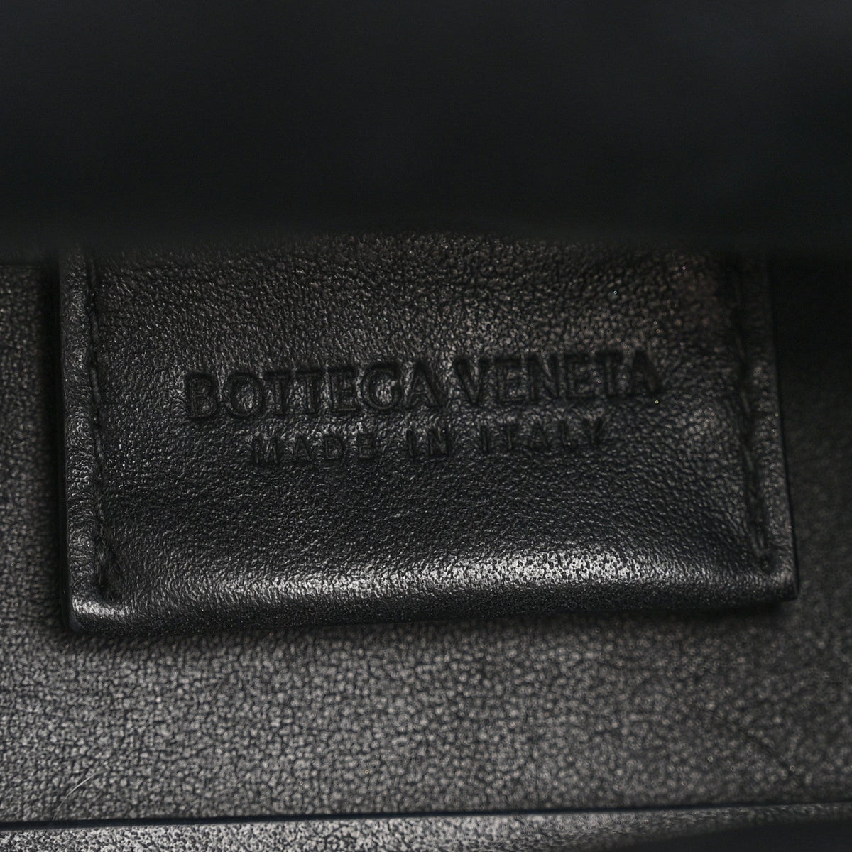 Calfskin Small The Point Triangle Bag Black