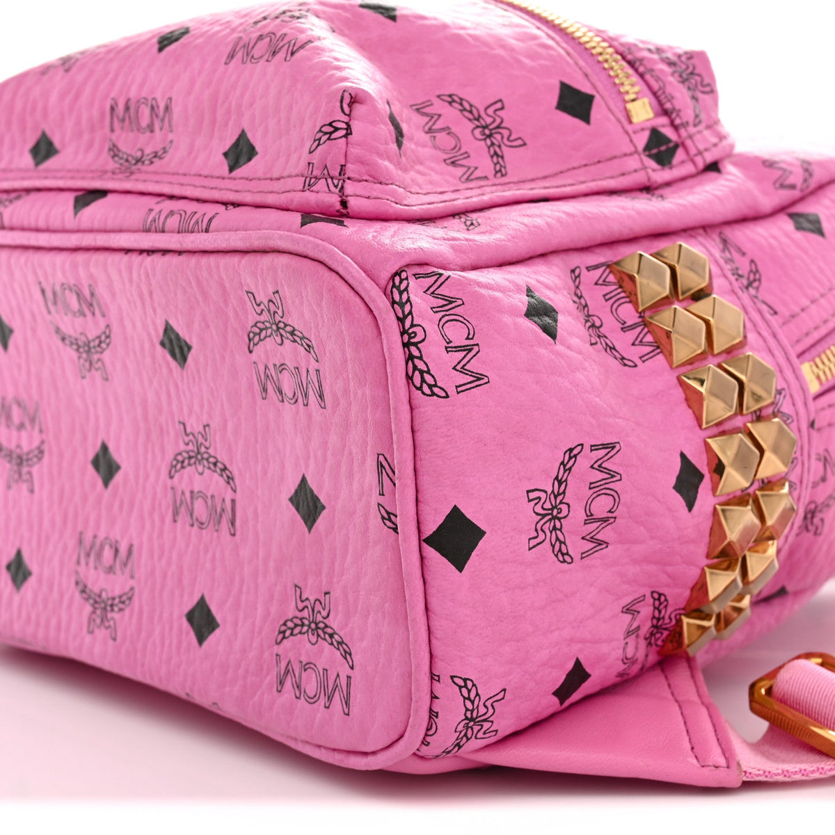 Visetos Side Stud Mini Stark Backpack Pink