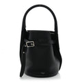 Supple Grained Calfskin Nano Big Bag Bucket Black
