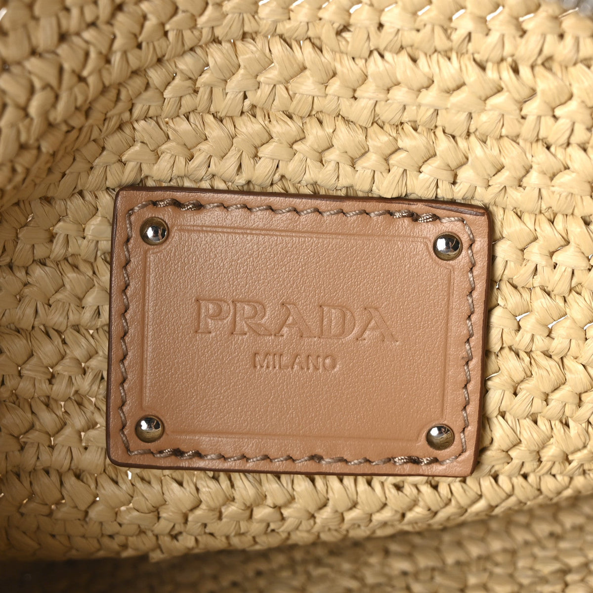 Yarn Raffia Effect Crochet Belt Bag Naturale