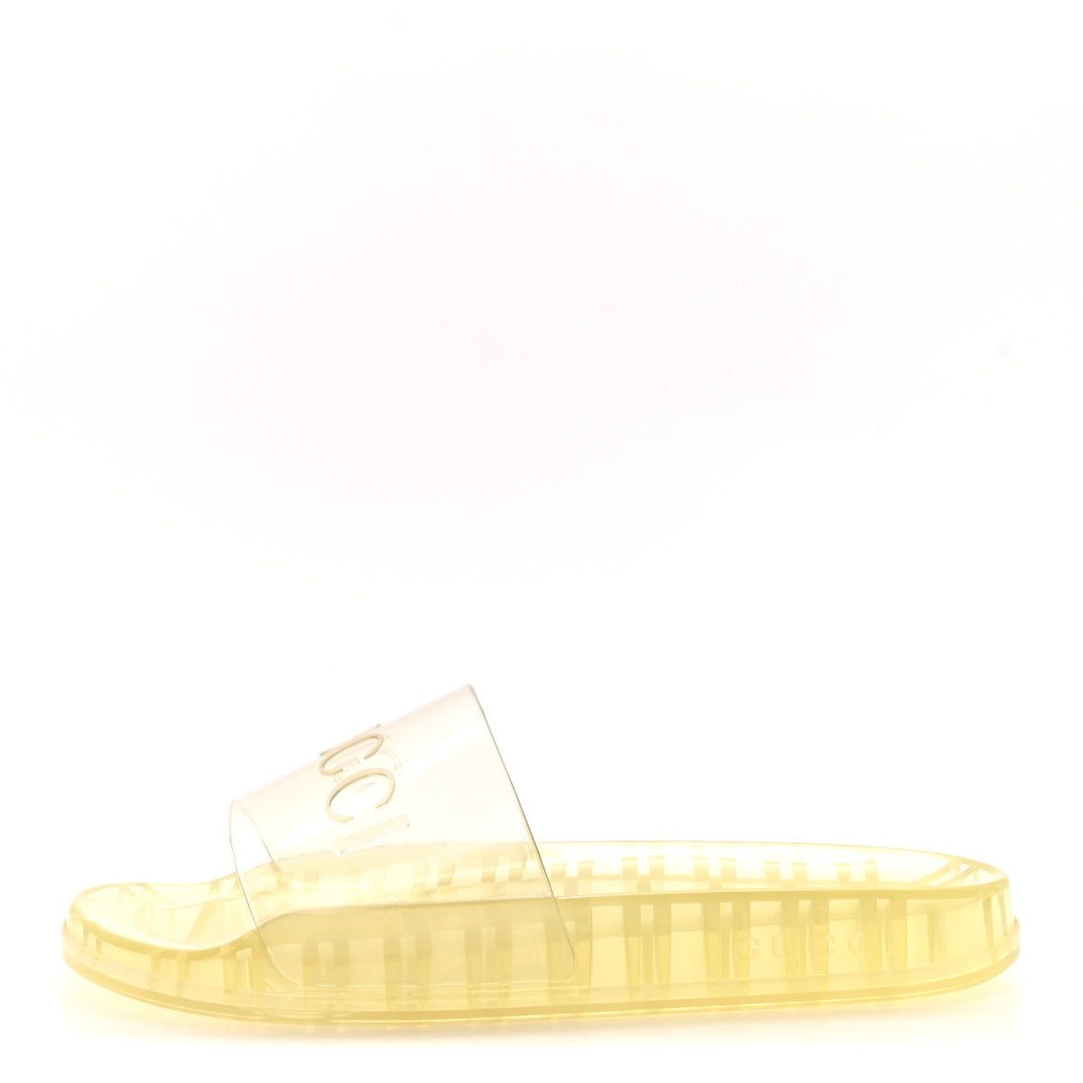 Rubber Mens Pursuit Slide Sandals 10 Transparent