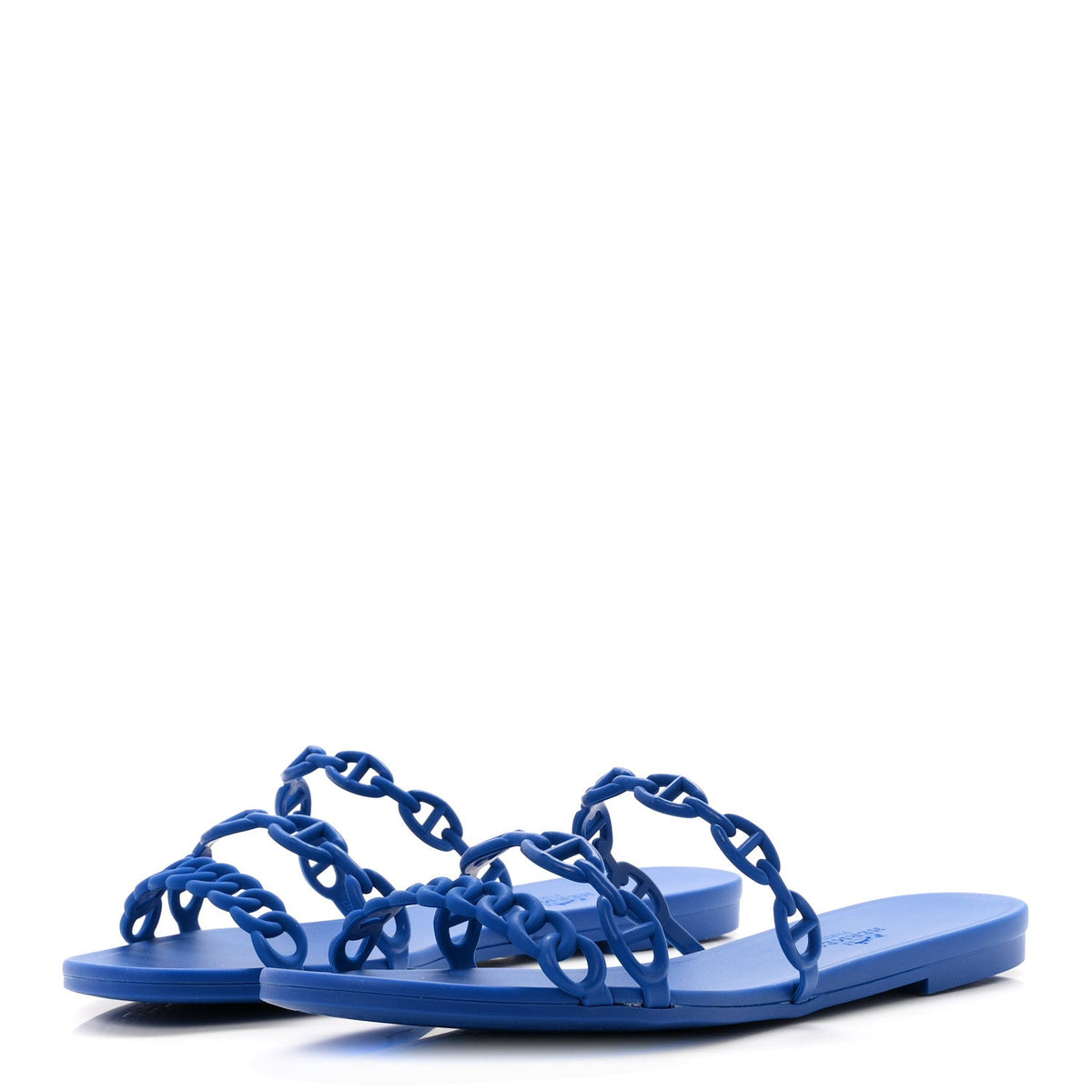 Rubber Chaine d'Ancre Rivage Sandals 39 Bleu Smalt