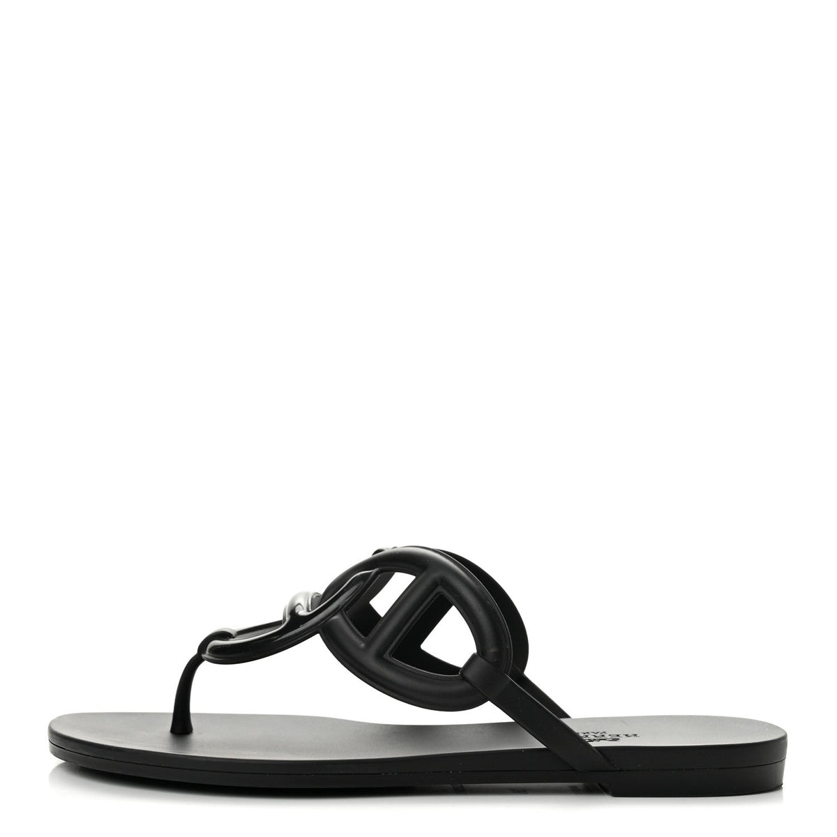 Rubber Womens Egerie Sandals 36 Black
